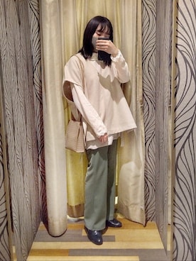 ありわさびさん（レディース・159cm）の冬コーディネート