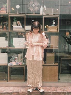 C.Yamamotoさん（レディース・162cm）の秋コーディネート