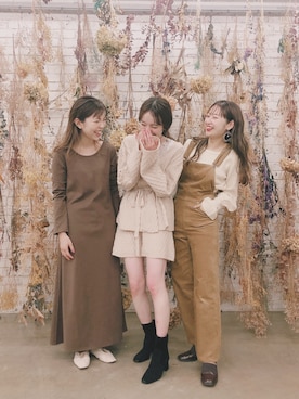 C.Yamamotoさん（レディース・162cm）の秋コーディネート