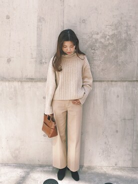 C.Yamamotoさん（レディース・162cm）の秋コーディネート