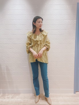 C.Yamamotoさん(レディース・163cm)の春コーディネート