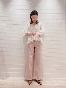 C.Yamamotoさん（レディース・163cm）の春コーディネート