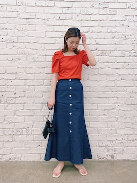 C.Yamamotoさん（レディース・163cm）の春コーディネート