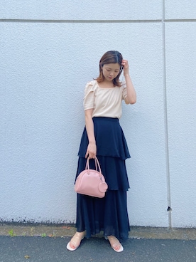 C.Yamamotoさん（レディース・163cm）の春コーディネート