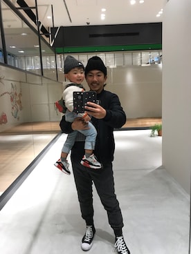 「Saturdays NYC（サタデーズ ニューヨークシティ ）のアイテム（ブルゾン）」を使った、Gacha21さん（メンズ・168cm）の冬コーディネート