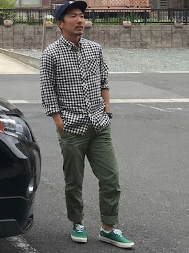 Gacha21さん（メンズ・168cm）の春コーディネート