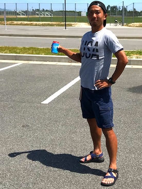 Gacha21さん（メンズ・168cm）の夏コーディネート