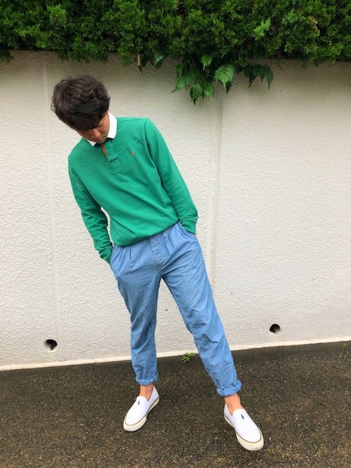 Haru Polo Ralph Laurenのポロシャツを使ったコーディネート Wear