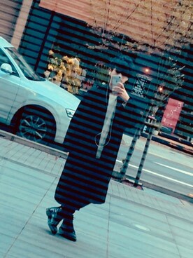 「LADMUSICIAN」｜「アイテム（ジャケット/アウター）」を使った、Akihiroさん（メンズ・170cm）の春コーディネート