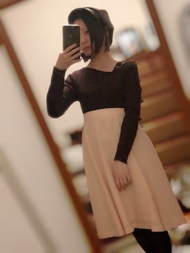 「イチゴチョコ」｜nano*さん（レディース・150cm）の冬コーディネート
