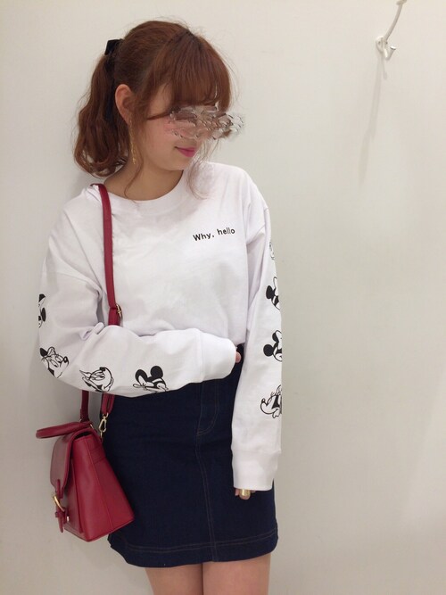 Miho One After Another Nice Claup名古屋ワンダーシティ店 One After Another Nice Claupのtシャツ カットソーを使ったコーディネート Wear