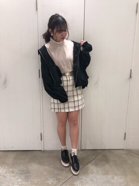 miho【骨格ストレート/イエベ春】さん(レディース・161cm)の春コーディネート