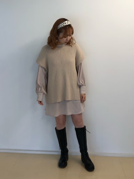 miho【骨格ストレート/イエベ春】さん(レディース・161cm)の春コーディネート