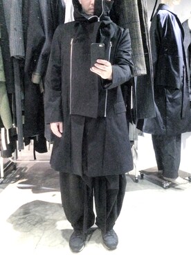 「TAIPEI」｜「アイテム（ダウンジャケット/コート）」を使った、rechic clothing shopさん（メンズ・171cm）の冬コーディネート