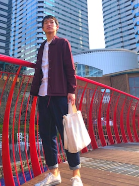 Tomoaki Hondaさん(メンズ・171cm)の春コーディネート