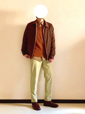 「MONO-MART（モノマート）のアイテム（その他アウター）」を使った、Tomoaki Hondaさん（メンズ・171cm）の冬コーディネート