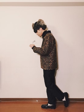 「A.P.C.（アーペーセー）のアイテム（その他アウター）」を使った、old_goldさん（メンズ・170cm）の冬コーディネート