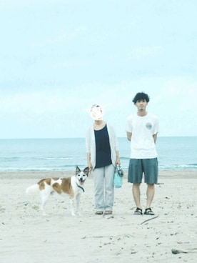 「Yves Saint Laurent（イヴサンローラン）のアイテム（パンツ）」を使った、old_goldさん（メンズ・170cm）の夏コーディネート