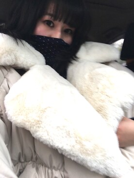「WEAR」｜「アイテム（ダウンジャケット/コート）」を使った、mula gardenさん（レディース・164cm）の冬コーディネート