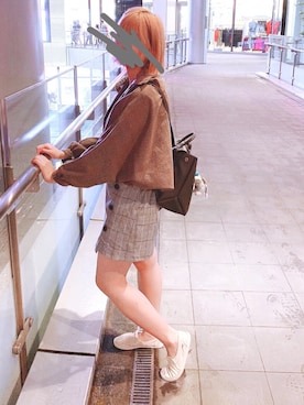 「sanuk（サヌーク）のアイテム」を使った、麵麵さん（レディース・162cm）の夏コーディネート