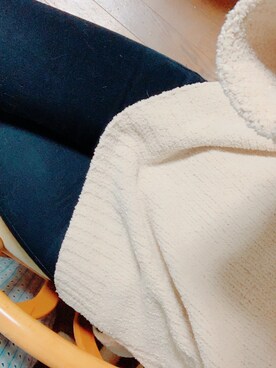 「SOMETHING（サムシング）のジーンズ/サムシング(SOMETHING)（デニムパンツ、ブラック系）」を使った、meguさん（レディース・170cm）の秋コーディネート