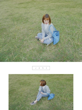「PULL&BEAR（プルアンドベア）のアイテム（その他シューズ）」を使った、陈思宇是吗さん（レディース・157cm）の春コーディネート