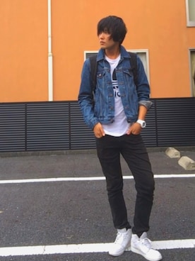Mizさん（メンズ・181cm）の秋コーディネート
