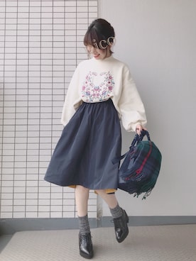 ♥hapiko♥さん（レディース・153cm）の秋コーディネート