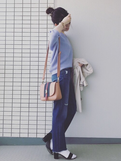 Hapiko ユニクロのニット セーターを使ったコーディネート Wear Hapiko ユニクロのニット セーターを使ったコーディネート Wear