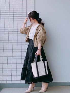 ♥hapiko♥さん（レディース・153cm）の春コーディネート