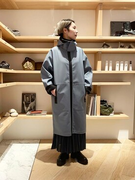 「ASTRAET（アストラット）のアイテム（ジャケット/アウター）」を使った、saori fujiiさん（レディース・160cm）の秋コーディネート