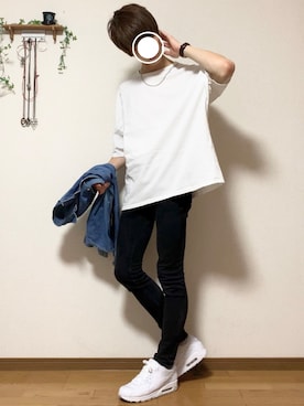 「JUNRED（ジュンレッド）のアイテム（その他シューズ）」を使った、ほーりさん（メンズ・175cm）の夏コーディネート