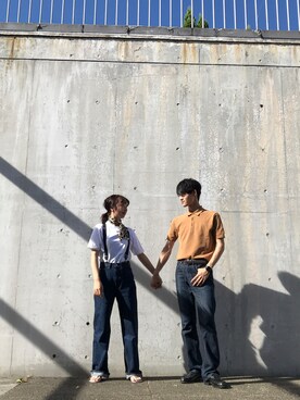 「Lattice（Lattice）のアイテム（シューズ）」を使った、Rukaさん（レディース・162cm）の夏コーディネート