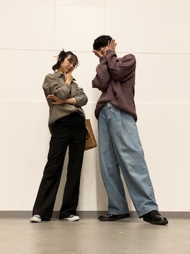 Rukaさん(レディース・162cm)の冬コーディネート