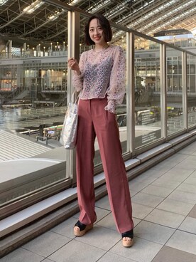 Rukaさん（レディース・162cm）の春コーディネート