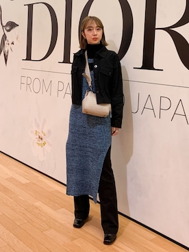「COMME CA DU MODE（コムサデモード）のアイテム（ブーツ）」を使った、Rukaさん（レディース・162cm）の春コーディネート
