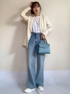 Rukaさん（レディース・162cm）の春コーディネート