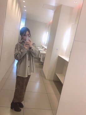「JOINT WORKS（ジョイントワークス）のアイテム（ジャケット/アウター）」を使った、ay.68さん（レディース・156cm）の秋コーディネート