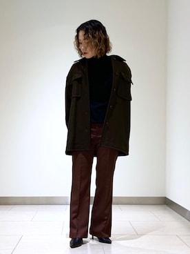 yunaさん（レディース・157cm）の冬コーディネート