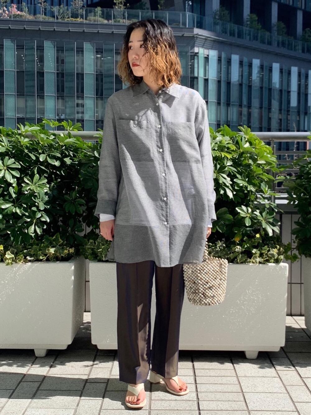 BEAUTY＆YOUTH ユナイテッドアローズ シアーシャツ ギンガムチェック BEAUTY＆YOUTH UNITED ARROWS シャツ シアー ギンガムチェック