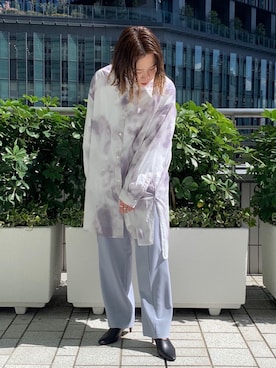 「ARRUM（アールム）のアイテム（サンダル）」を使った、yunaさん（レディース・157cm）の春コーディネート