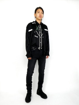 「KSUBI（スビ）のアイテム」を使った、fever_cameiさん（メンズ・178cm）の秋コーディネート