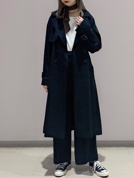 「セットアップパンツ」｜どびちゃんさん（レディース・168cm）の春コーディネート