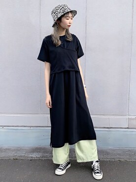 どびちゃんさん（レディース・168cm）の春コーディネート