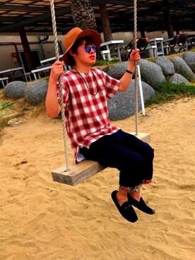 橋村亮貴さん（メンズ・172cm）の春コーディネート