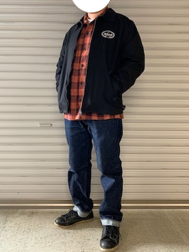 「Subciety（サブサエティ）のアイテム（ブルゾン）」を使った、なたさん（メンズ・167cm）の春コーディネート