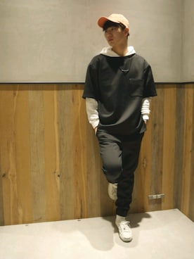 「RAGEBLUE（レイジブルー）のアイテム（アクセサリー）」を使った、うえぴさん（メンズ・178cm）の冬コーディネート