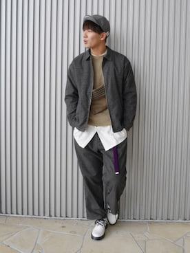 「RAGEBLUE（レイジブルー）のアイテム（ジャケット/アウター）」を使った、うえぴさん（メンズ・178cm）の秋コーディネート