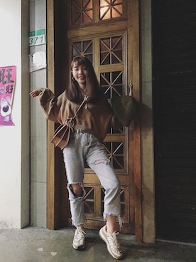 Hungwaiさん（レディース・155cm）の秋コーディネート