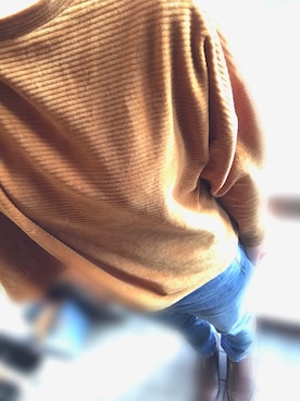 「ハイネックトップス」｜nishinさん（レディース・166cm）の冬コーディネート